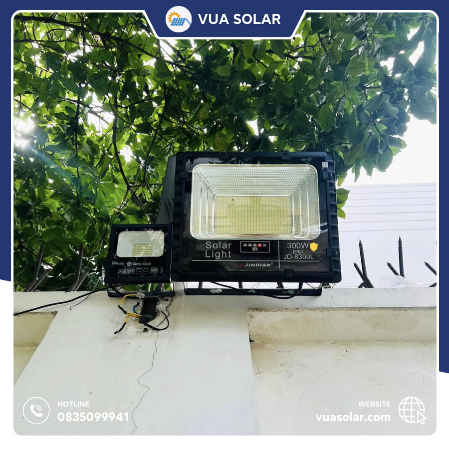 Đèn năng lượng mặt trời jindian 300w JD-8300L-3