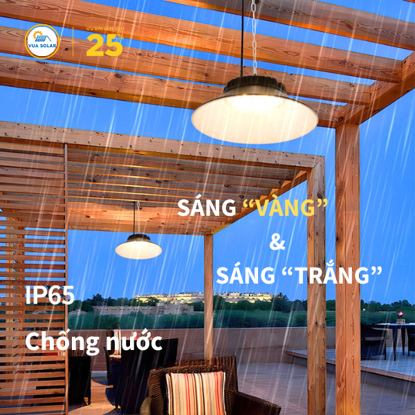 Đèn năng lượng mặt trời treo trong nhà 500w JD-51000-5