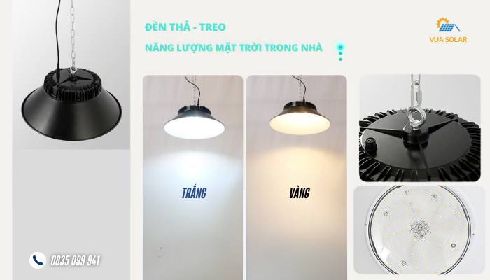 Đèn treo năng lượng mặt trời