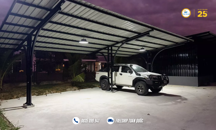 Độ sáng đèn nhà xưởng năng lượng mặt trời JD-51000 & JD-5200