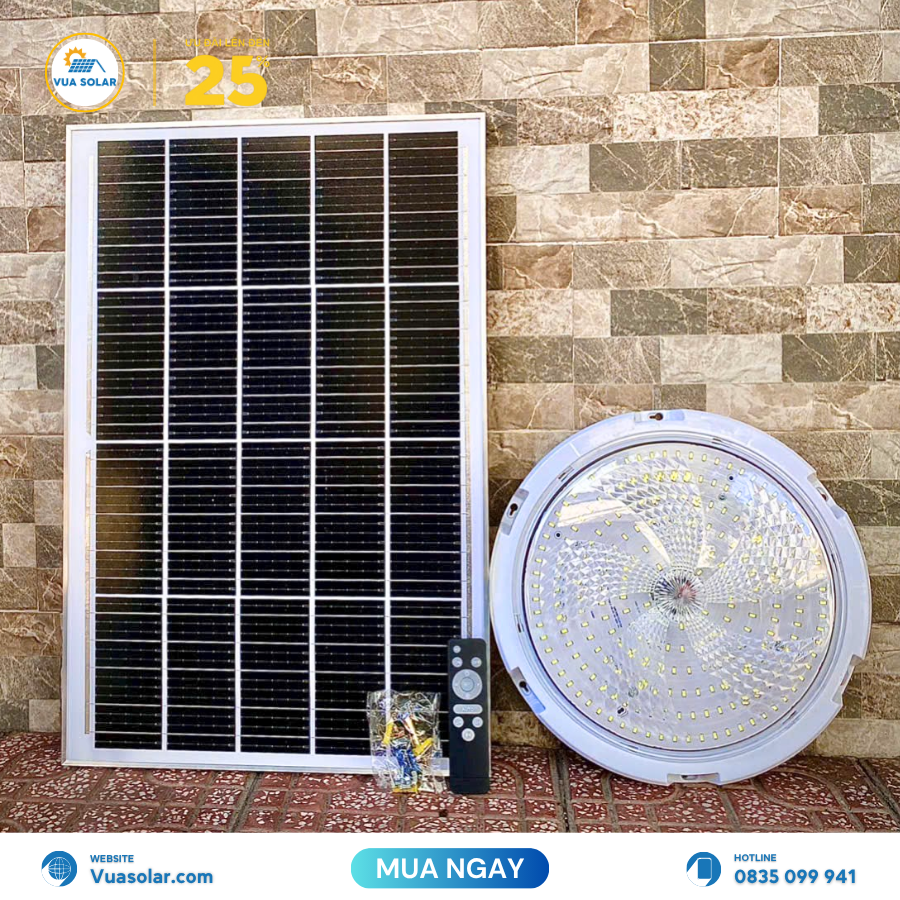 Đèn ốp trần năng lượng mặt trời 600W NT-LC600