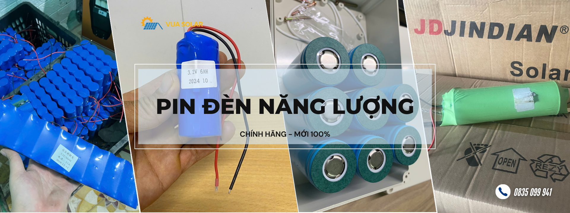 Pin đèn năng lượng mặt trời