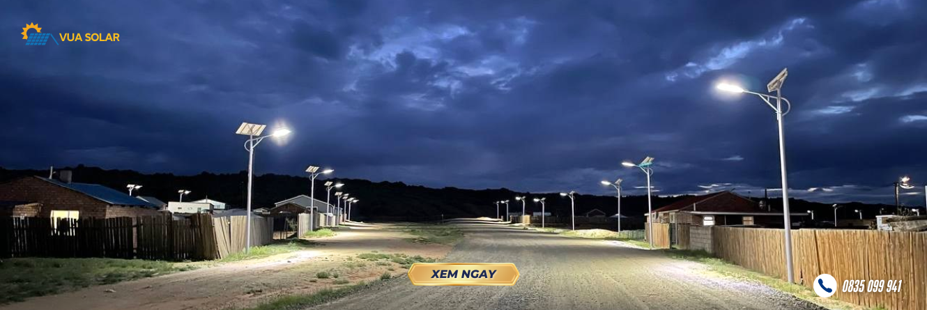 Đèn đường năng lượng mặt trời