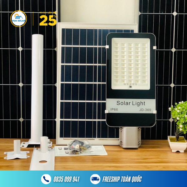 Đèn đường năng lượng mặt trời 300w JD-369