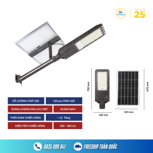 Đèn năng lượng mặt trời jindian 1000w JD-L1000