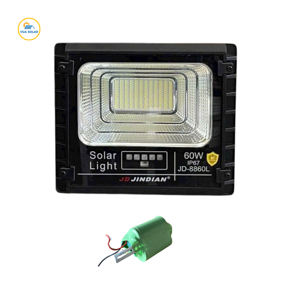 Pin đèn năng lượng mặt trời 60w JD-8860L