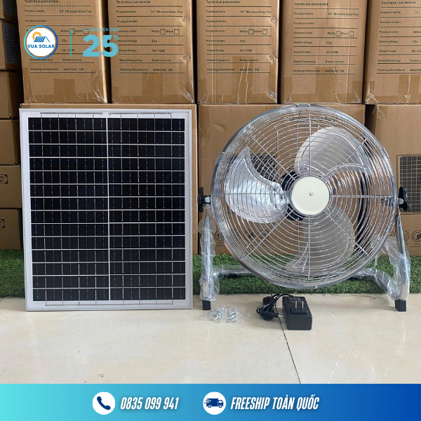 Quạt quỳ năng lượng mặt trời Q188