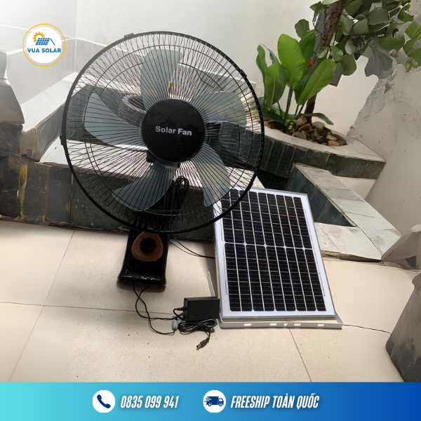 Quạt năng lượng mặt trời treo tường SF12V