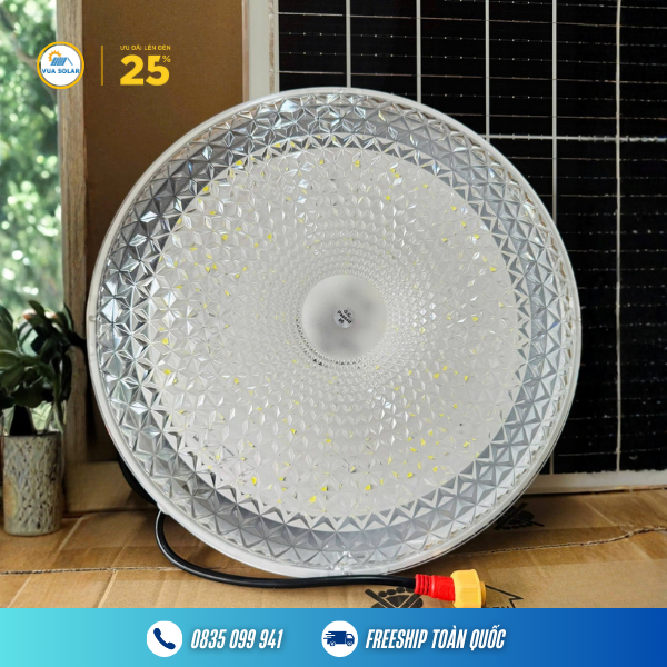 Đèn năng lượng ốp trần 600w Kim Cương KC-600-2