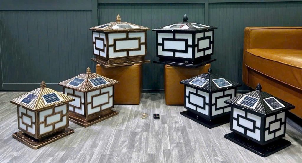 Đèn cổng năng lượng mặt trời