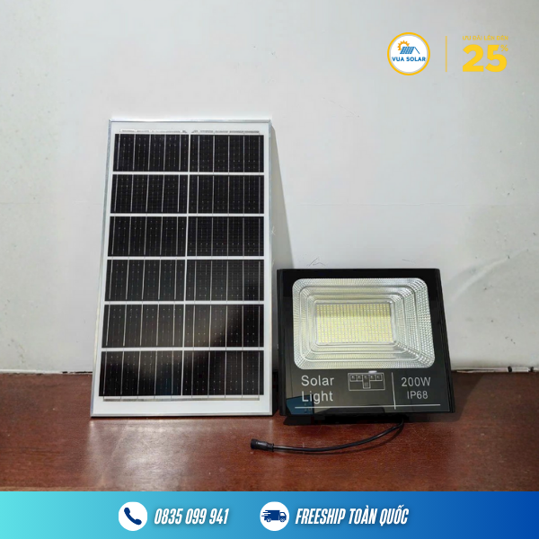 Đèn năng lượng mặt trời solar light 200w DH-200