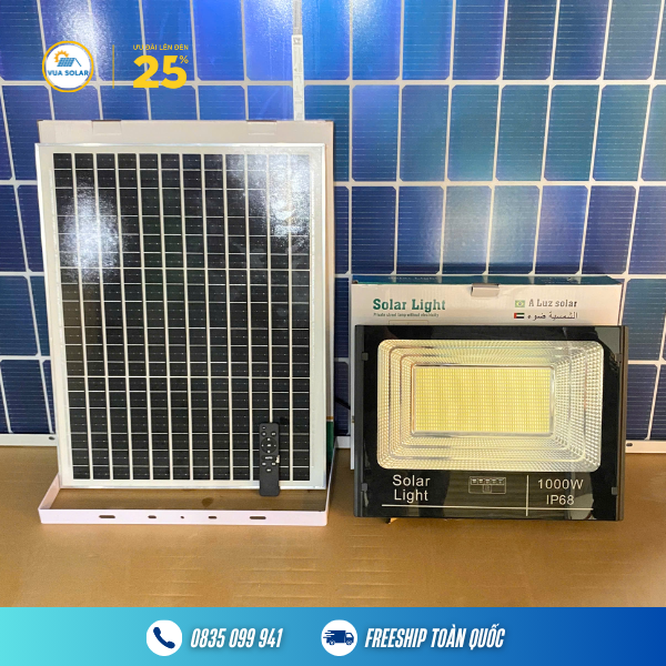 Đèn năng lượng mặt trời solar light 1000w IP68 DH-1000