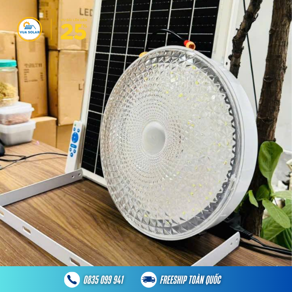 Đèn năng lượng ốp trần 600w Kim Cương KC-600-1