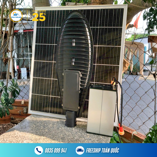 Đèn đường chiếc lá năng lượng mặt trời 150W (SBJ-150)-2