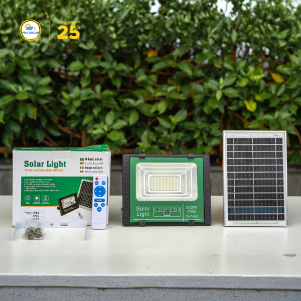 Đèn năng lượng mặt trời 500W giá rẻ TOP-500