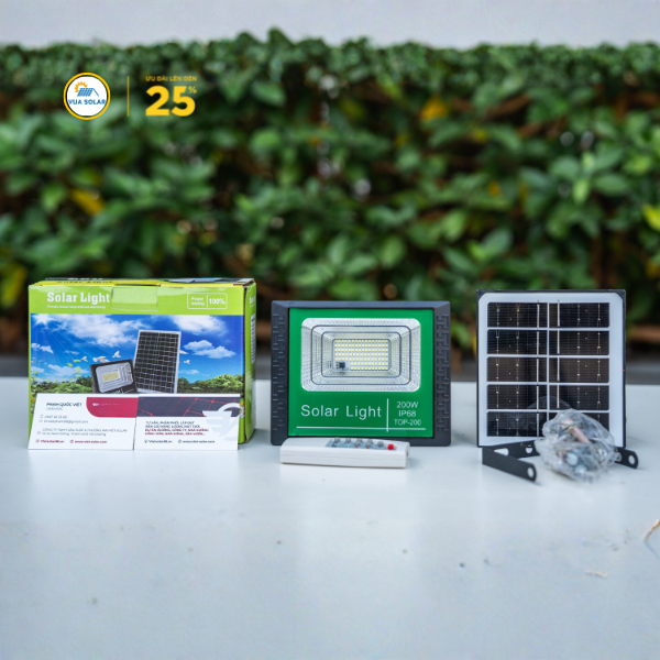 Đèn năng lượng mặt trời 200W giá rẻ TOP-200
