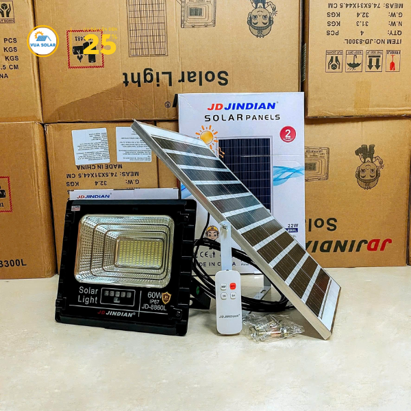 Đèn năng lượng mặt trời 60W JD-8860L-1